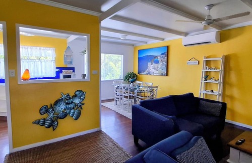 Bowen Maison | Golden Sands Beach House only a few steps to our beautiful Rose Bay Beach