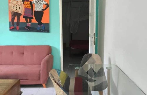 Grand Dakar Appartement | Studio Cosy et Calme 1 ch salon & patio Fann Hock
