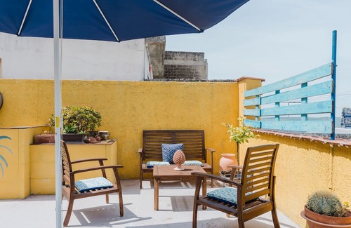 Sambuca di Sicilia Appartement | Appartement 'Ajman House' avec vue sur montagne, terrasse privée et climatisation