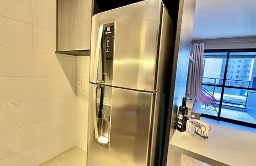 Campina do Siqueira Appartement | 1 bedroom, balcony and barbecue next to Barigui