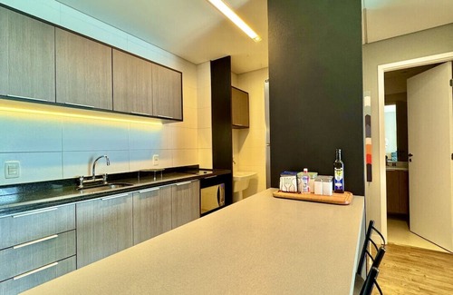 Campina do Siqueira Appartement | 1 bedroom, balcony and barbecue next to Barigui