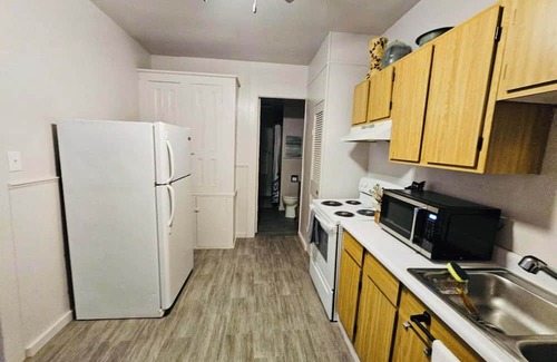 Wellsville Appartement | Modern 1-Bedroom Apartment with walkout deck
