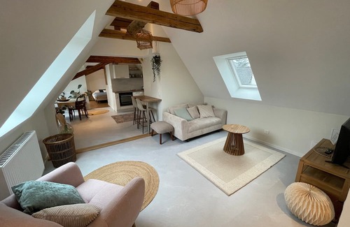 Mittelhausbergen Appartement | La Girouette : in the heart of a farmhouse