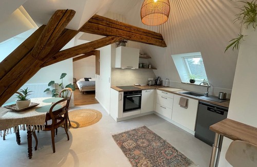 Mittelhausbergen Appartement | La Girouette : in the heart of a farmhouse