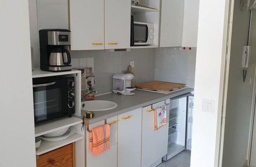 Plage d'Argeles Appartement | Residence with cosy apartment on the port, breathtaking sea and mountain views