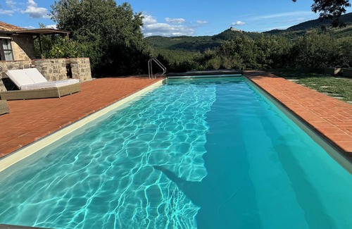 Roccalbegna Maison | Small cottage, swimming pool entirely private use