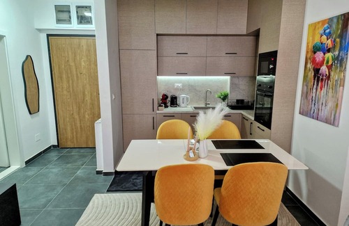 Skopje Region Appartement | Charming 1-bedroom apartment with WiFi, AC in delightful Skopje