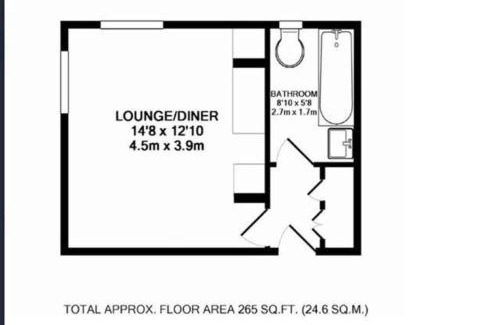 Vincent Square Appartement | Studio Flat in Central London