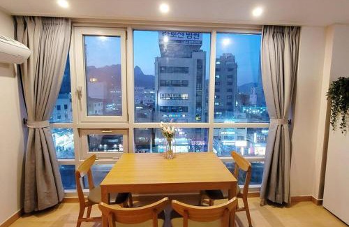 Beon 1-dong Appartement | EN 中文 日語 한글 OK - Netflix Coffee Washer Aircon - Suyu stn 3
