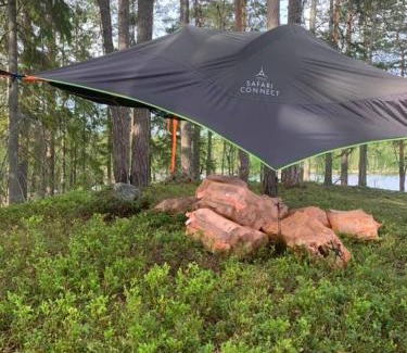 Kongsvinger Autre | Svevetelt på privat holme