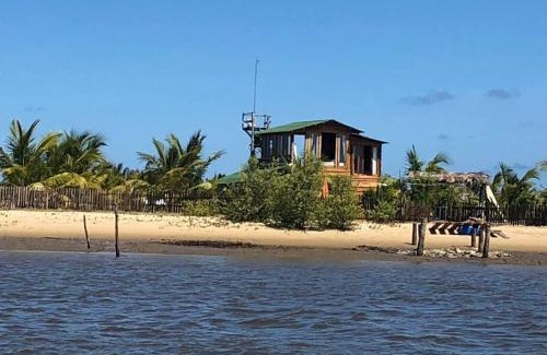 Praia do Baixio Chalet De Ski | Eco Chalé Refúgio à beira do rio