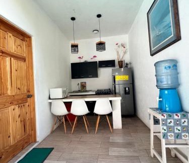 Monterrico Appartement | Ola Azul, apartamento de playa con cocina y piscina privada.