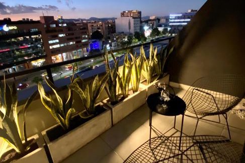Calle 100 Appartement | Luxury Loft in Bogota with Private Terrace and Jacuzzi