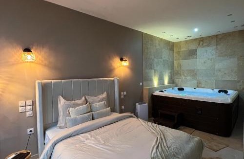Crouy Appartement | La nuit de rêve Suite privative Jaccuzi Sauna Suite 2