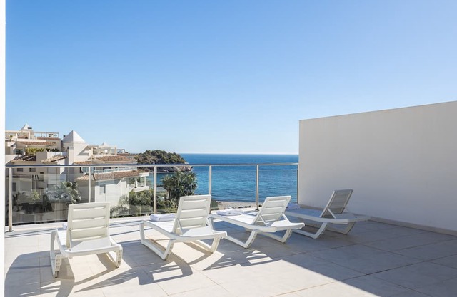 Dazzling Costa Blanca Villa | Villa Svenkin | Stunning Beachfront Villa | 4 Bedrooms | Private Swimming Pool and Sun Loungers | Portable BBQ | Private Furnished Terrace | Solarium with Sea Views | Altea