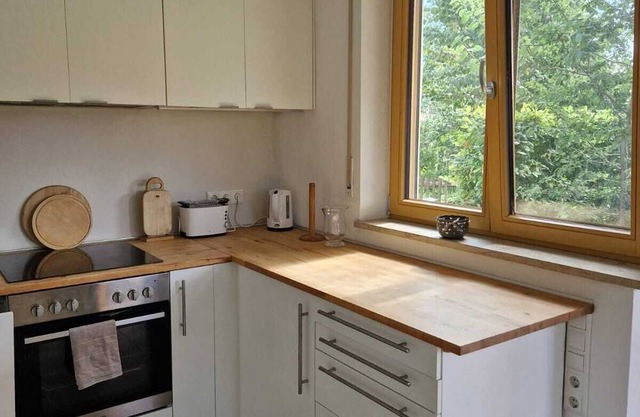 48 sqm apartment with kl. Garden for 1 - 3 persons in a quiet village location