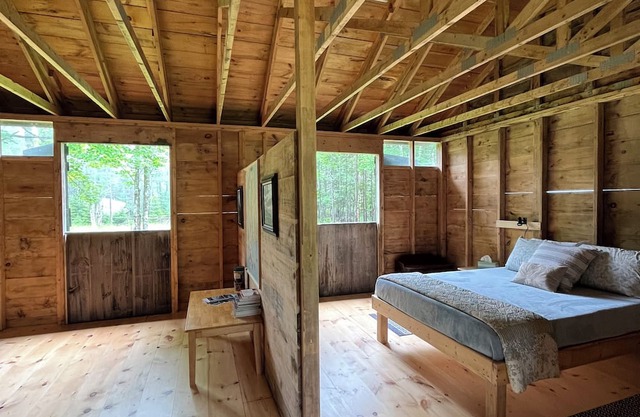 Stunning refurbished horse barn in the quiet neighborhood of Seawall, Maine.