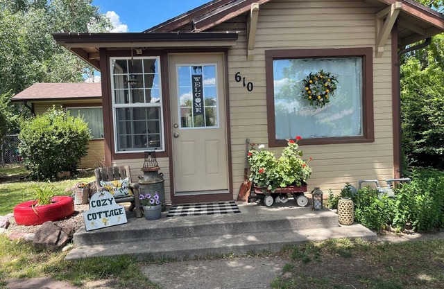 Quaint and cozy historic railroad house