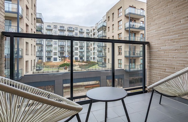 Hallera 130 | Wifi, 1 Bedroom, Balcony, Parking, Gym, Gdansk