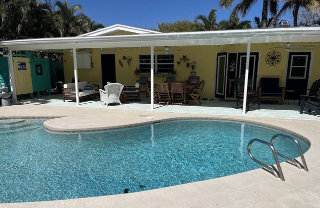 Melbourne Beach Gem - Three bedroom pool home a couple of blocks from beach