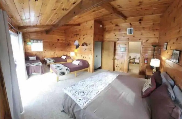Franklins amazing lake view cabin with boat slip & private Marina