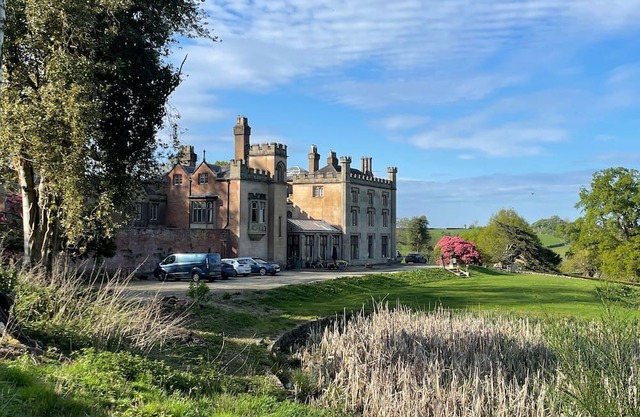 Stunning Castle/Stately Home next to Powis Castle. Sleeps 15 in 7 bedrooms.