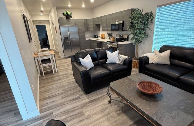 Brand new construction, stylish 3BR/2BA apartment in Laramie 1 blk from campus