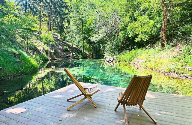 AMAZING Luxury Retreat with Private fresh spring ponds & Sauna! Sleeps 23