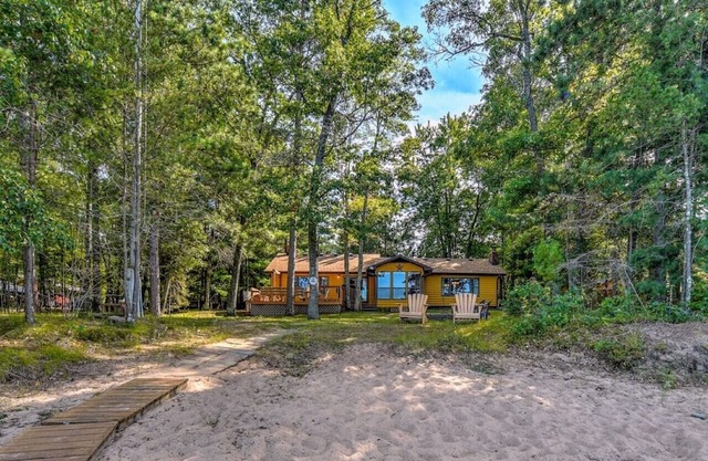 Sunset Bay: Birch Island Lake w/dock, sandy beach