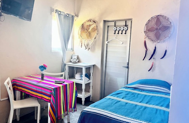 Your private space with a bohemian touch and all the comforts of home.