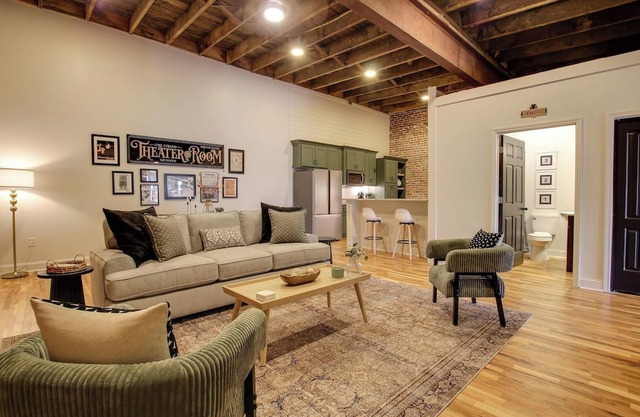 Historic Strand Theater Loft - Luxury Downtown Hartselle Retreat!
