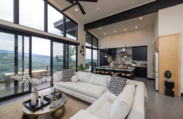 Experience luxury in this spacious 6-bedroom, 6-bathroom townhome with stunning mountain views.