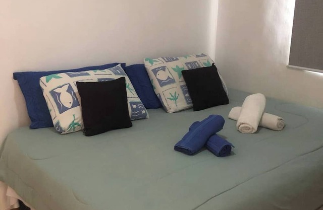 Cozy beach apartment with balcony in Recreio 5 minutes from the beach