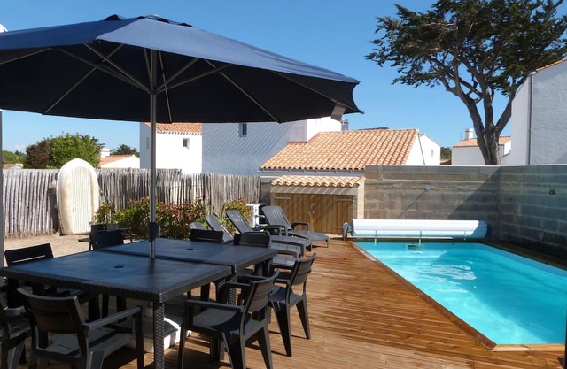 Maison neuve avec piscine privative à Noirmoutier - 10 personnes