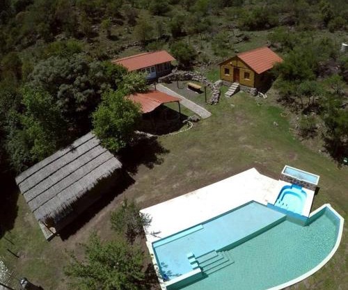Pueblo Rancho, cabaña con pileta