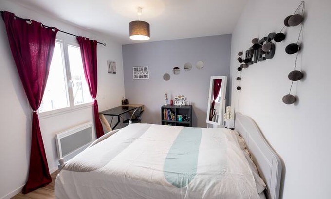 Auzielle Maison | 1 à 2 chambres, SdB WC privés +terrasses aménagées