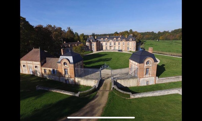 Normandie Sud Eure Villa | Trois chambres dans un château