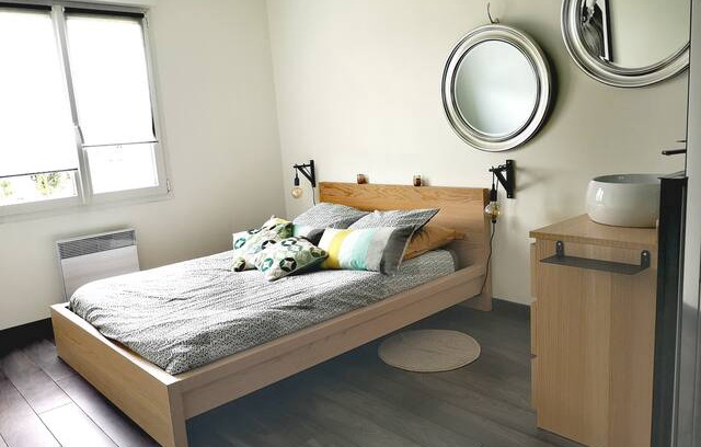 Equihen-Plage Maison | Belle chambre avec salle d'eau privative