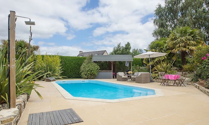 Chasne-sur-Illet Maison | Gite de charme avec Piscine privée près Rennes