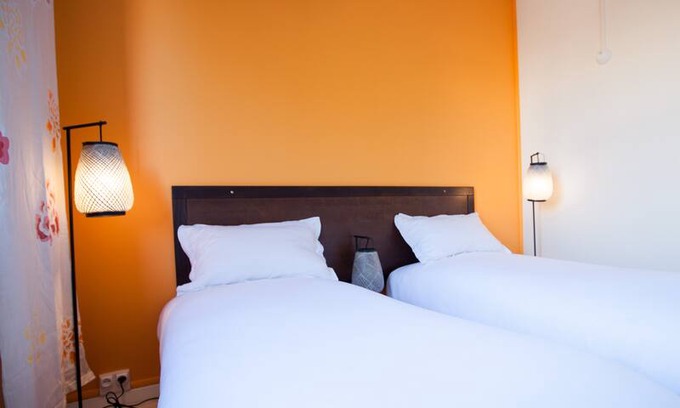 Pont-Eveque Hôtel | MOODz HOTEL Chambre Asie Twin