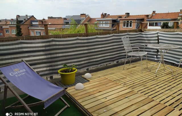 Vilvoorde Appartement | Brusells-Rooftop-Atomium-beautiful view & terrace