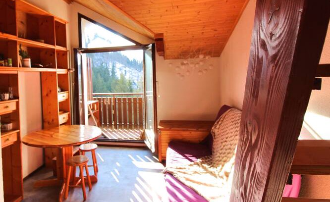 Hirmentaz Appartement | Bellevaux: Studio avec vue à Hirmentaz