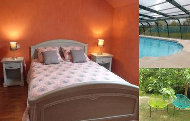 La Baconniere Maison | Gîte L'Hirondelle avec piscine