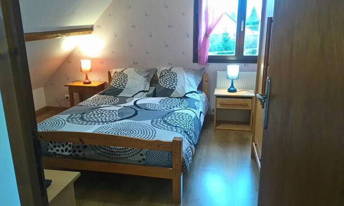 Niherne Villa | Chambre Benoît au calme.