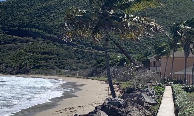 Saint Kitts and Nevis Copropriété | This cozy condo is just steps from pool & Atlantic Ocean.