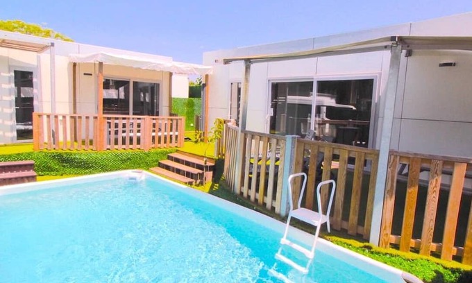 Gambia-Pontes-Alto da Guerra Maison | Homerez - Big bungalow 6 km away from the beach for 13 ppl. with swimming-pool