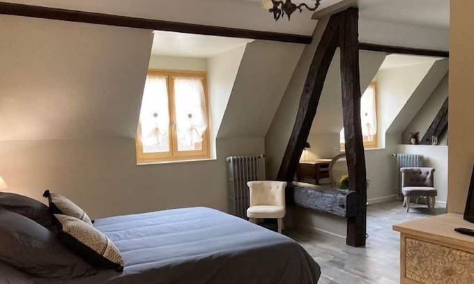 Poce-sur-Cisse Appartement | Nutrisco room in Triboulet's house, Nutrisco