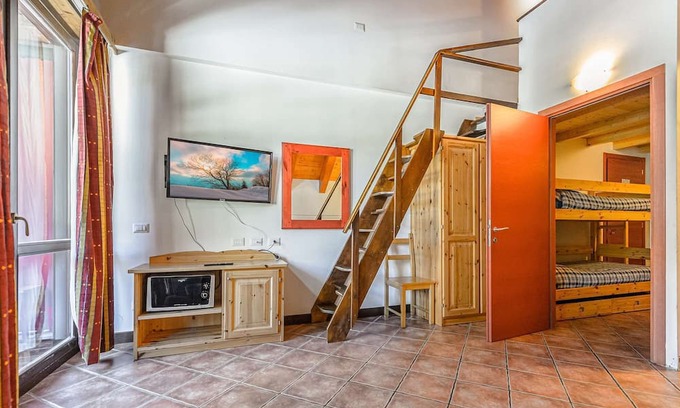 Frabosa Sottana Appartement | One Bedroom with Mezzanine 6 beds