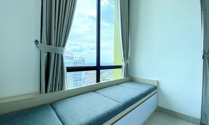 South Tambun Appartement | White Toned Style Studio At Lrt City Bekasi Apartment