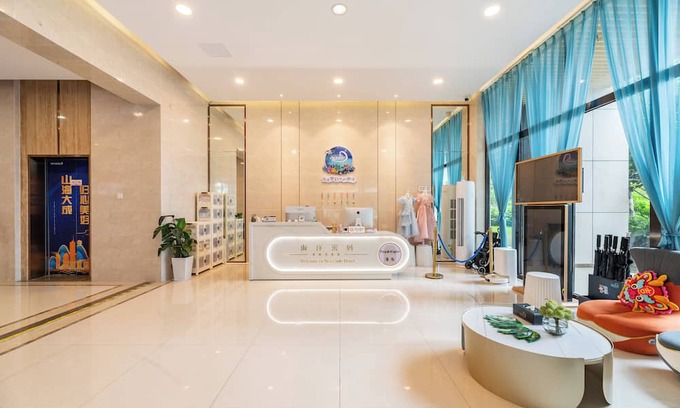Xiangzhou District Lit Et Petit-Déjeuner | Zhuhai Ocean Code Dreamy Accommodation